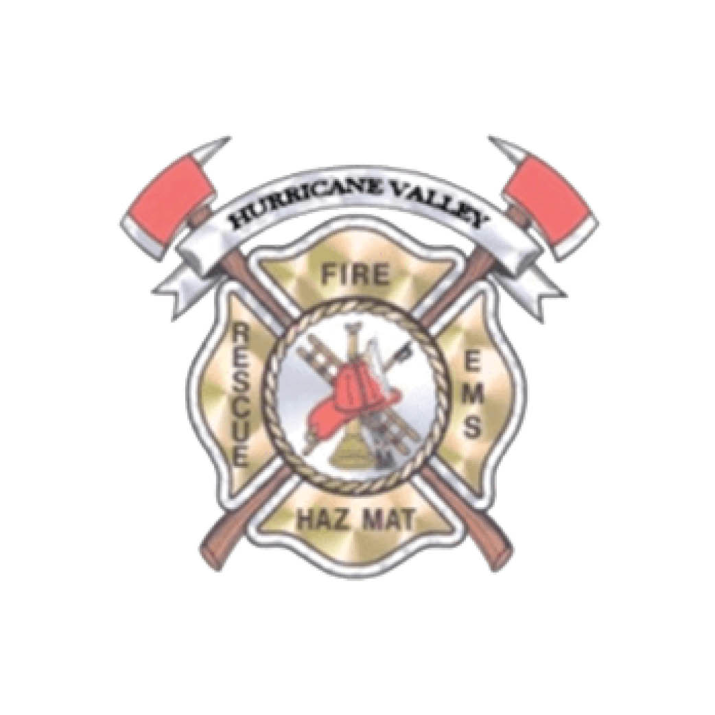 Hurricane Valley Fire Department Logo