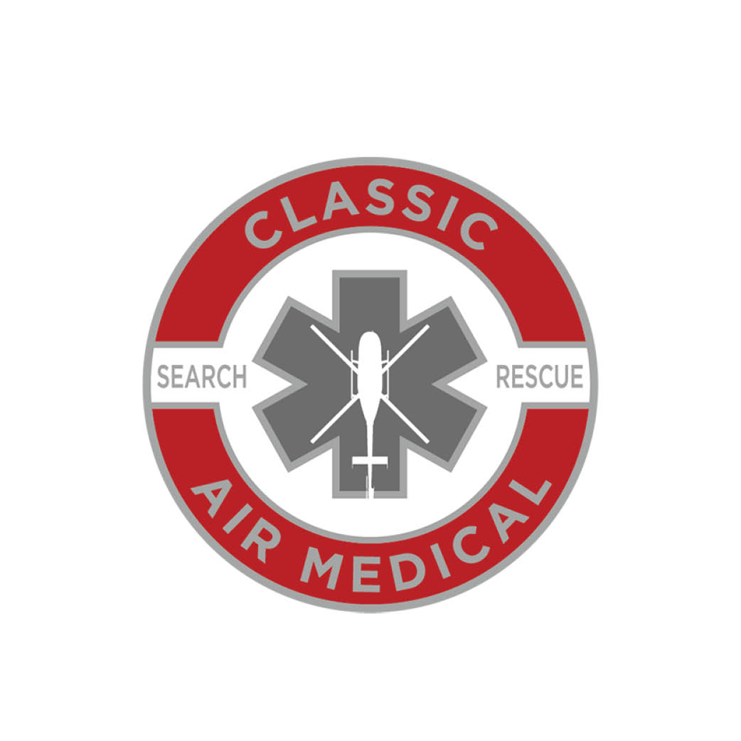 Classic Air Medical Search and Rescue Logo