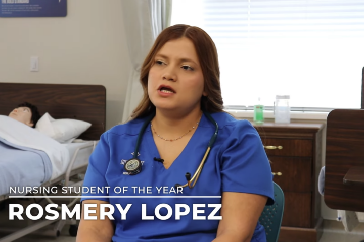 Video highlighting Practical Nursing Student, Rosemery Lopez, and her journey to Southwest Tech.